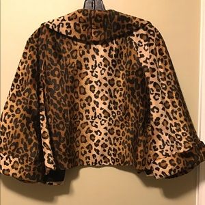 Leopard print Cape